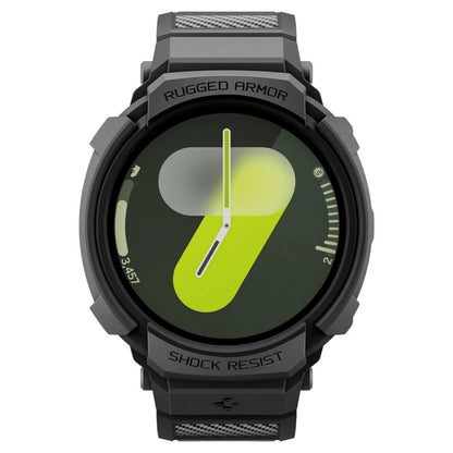 Spigen Rugged Armor Pro Strap for Samsung Galaxy Watch 8 44mm - Matte Black_1