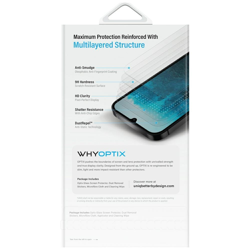 Uniq Optix Privacy tempered glass for Samsung Galaxy Z Flip 7_3