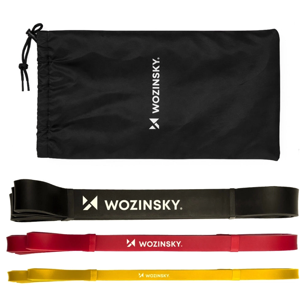 Wozinsky WGO-3 latex resistance bands - 3 pcs._1