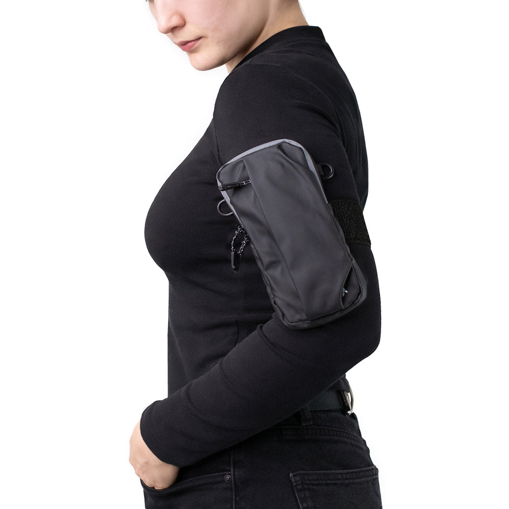 Wozinsky WSDB-B armband phone bag for running - black_3