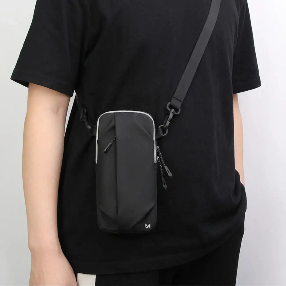 Wozinsky WSDB-B armband phone bag for running - black_2