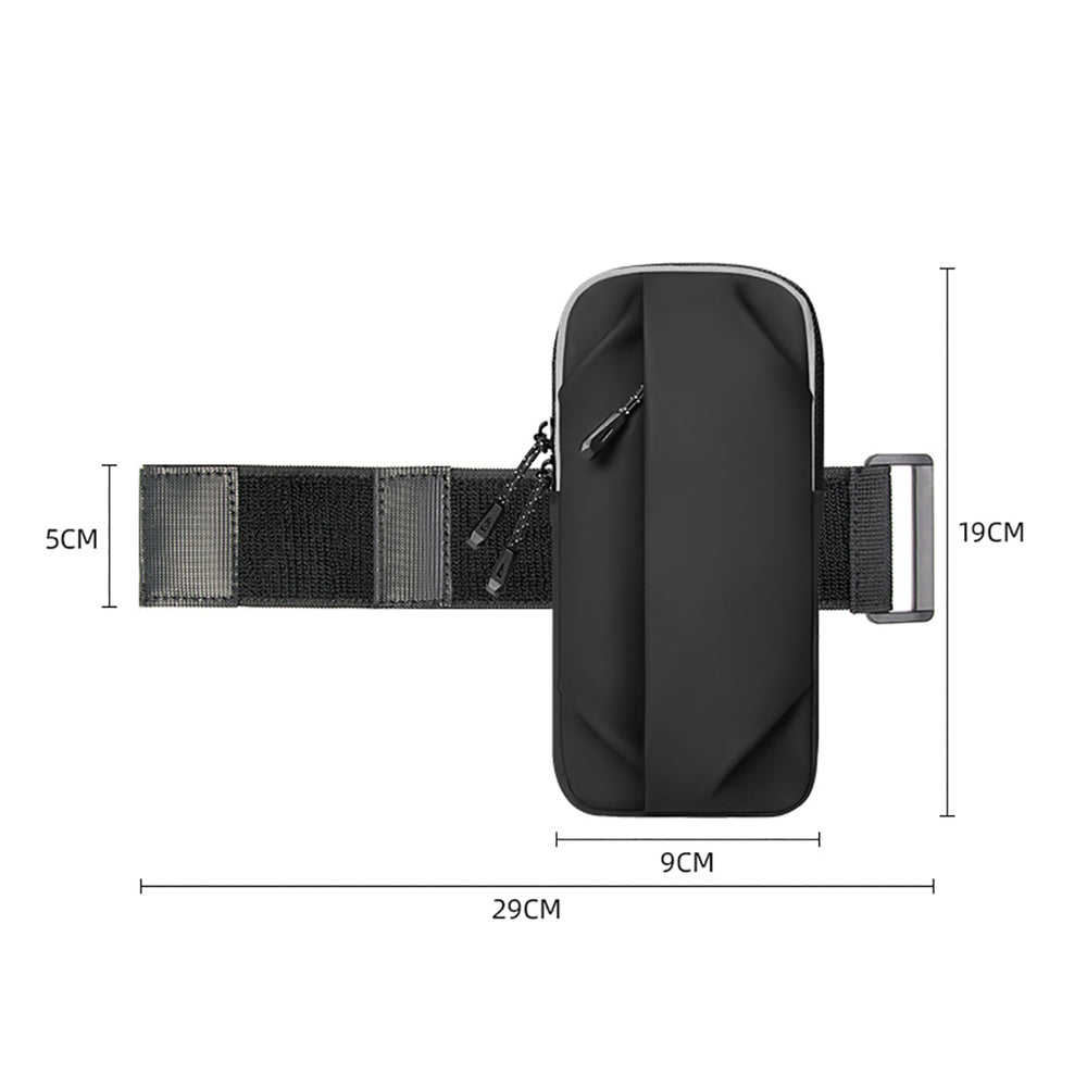 Wozinsky WSDB-B armband phone bag for running - black_7