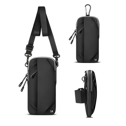 Wozinsky WSDB-B armband phone bag for running - black_6