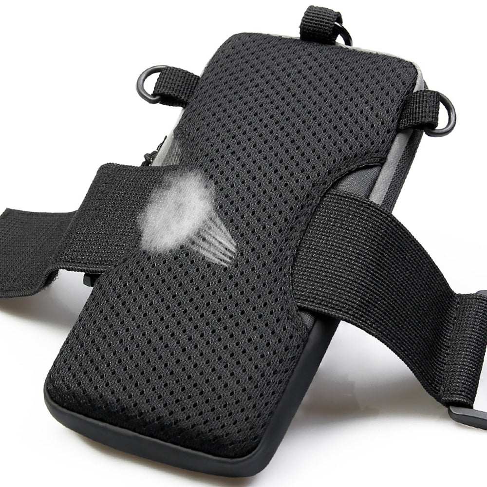 Wozinsky WSDB-B armband phone bag for running - black_11