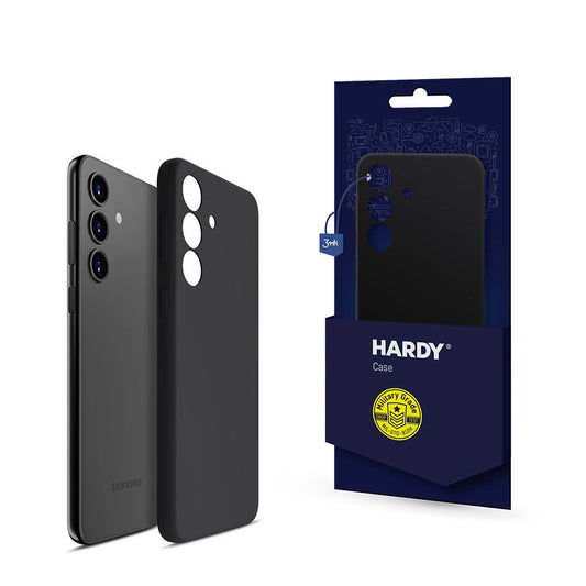 3mk Hardy Android Silicone MagCase for Samsung Galaxy S24+ - Black_0