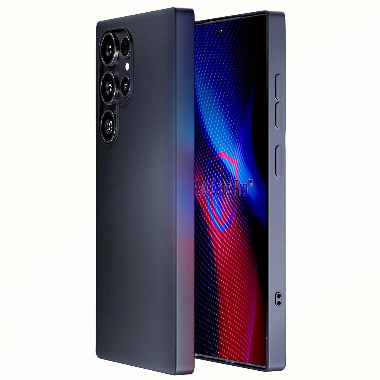 3mk Matt Case Pro for Samsung Galaxy S24 Ultra - Matte Black_0