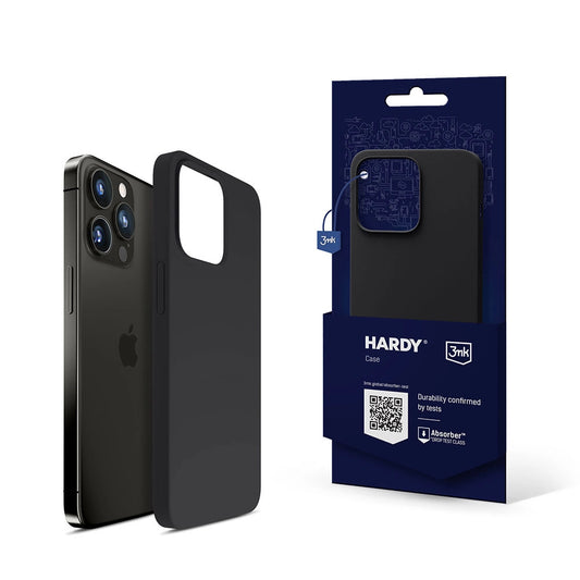 3mk Hardy Silicone MagCase for iPhone 14 Pro Max - Gray_0