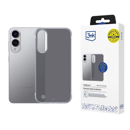 3mk Just20g Matt Case for Samsung Galaxy S25 Edge - Matte Black_0