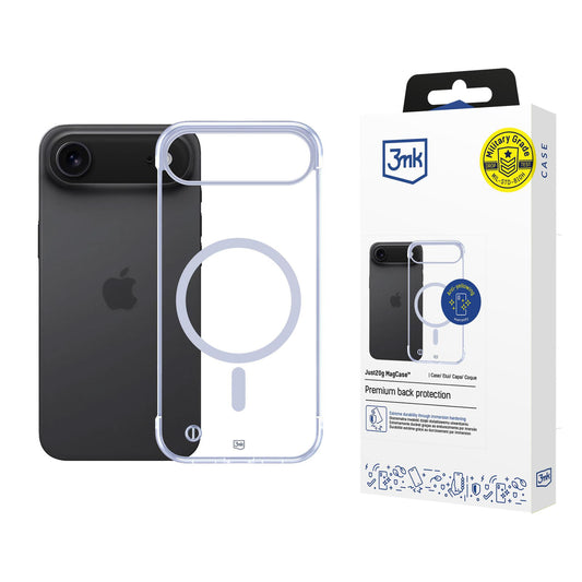 3mk Just20g MagCase for iPhone 17 Air - Transparent_0