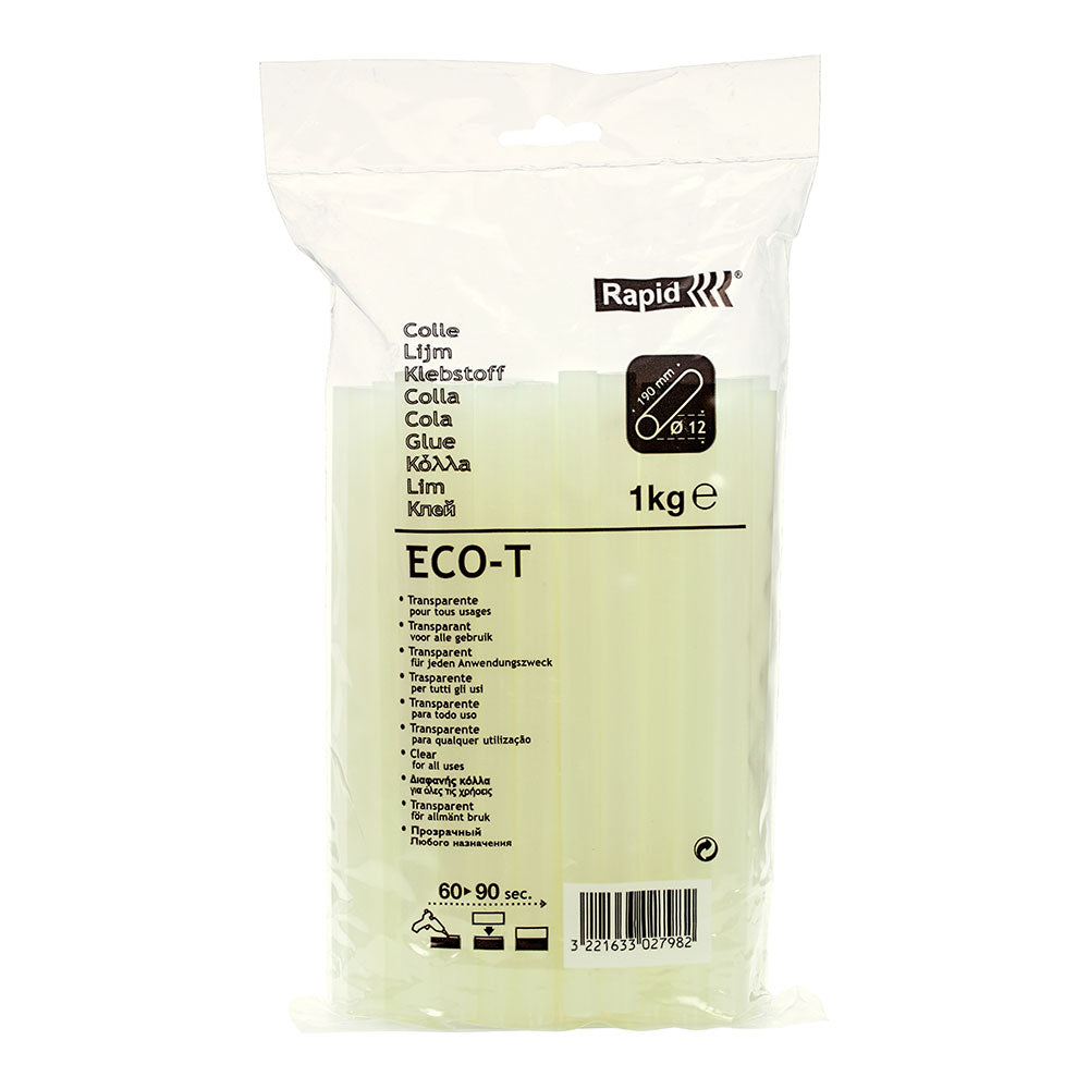 Cola 1kg eco t Ã¸12x190mm transparente 40302798 rapid_0