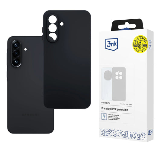 3mk Matt Case Pro for Samsung Galaxy A26 5G - Matte Black_0