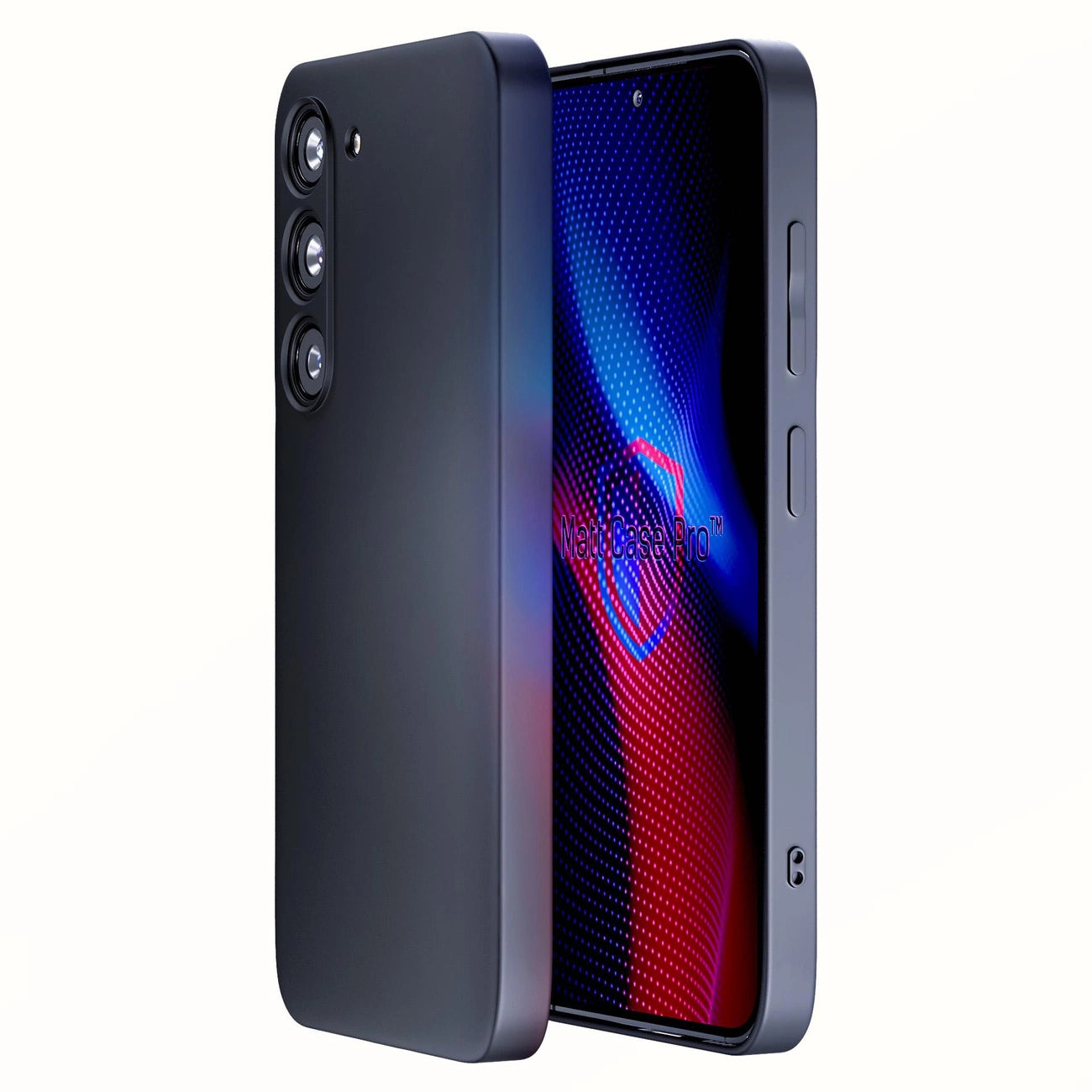 3mk Matt Case Pro for Samsung Galaxy S23 5G - matte black_0