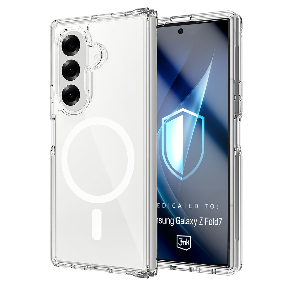 3mk Armor MagCase for Samsung Galaxy Z Fold 7 - Transparent_0