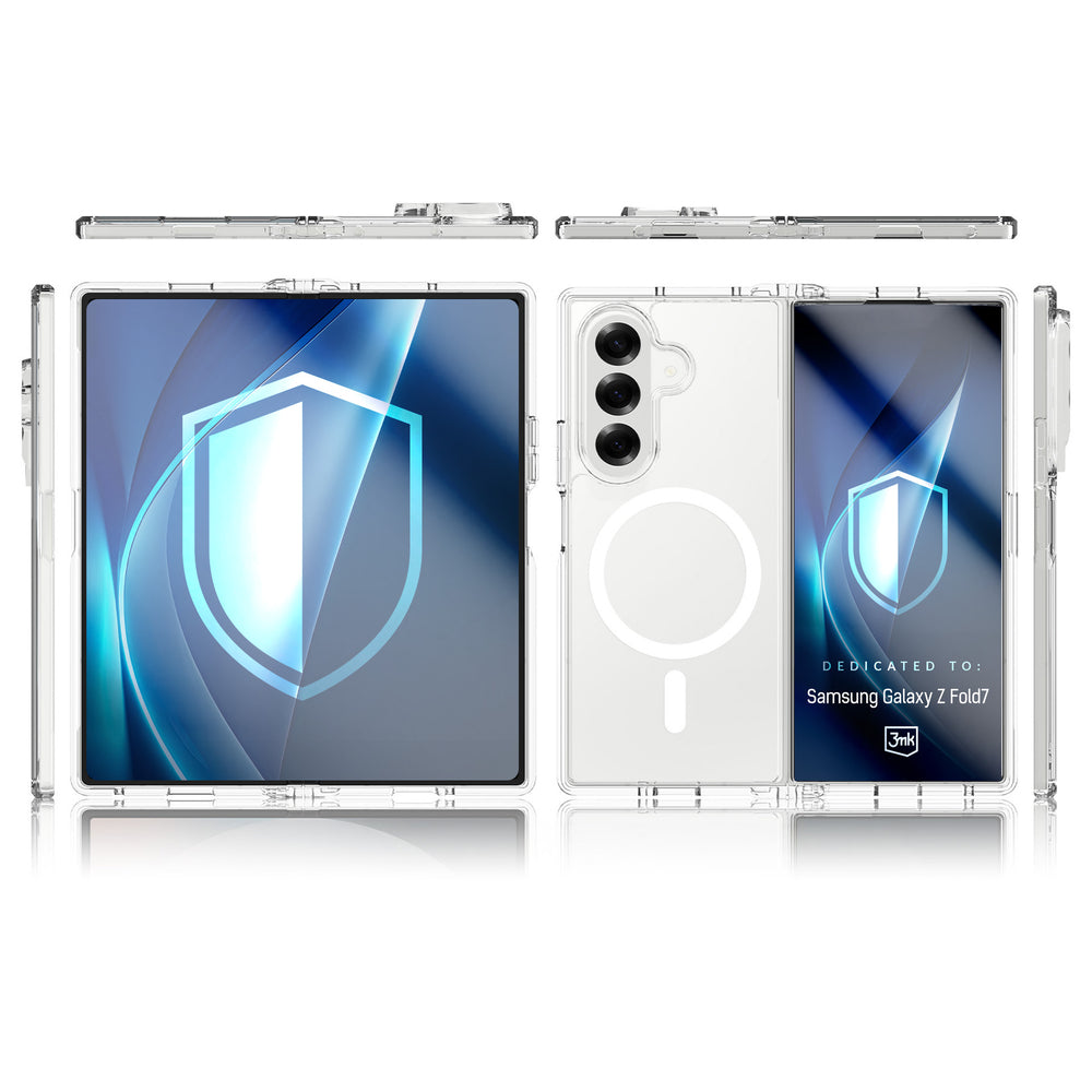 3mk Armor MagCase for Samsung Galaxy Z Fold 7 - Transparent_1