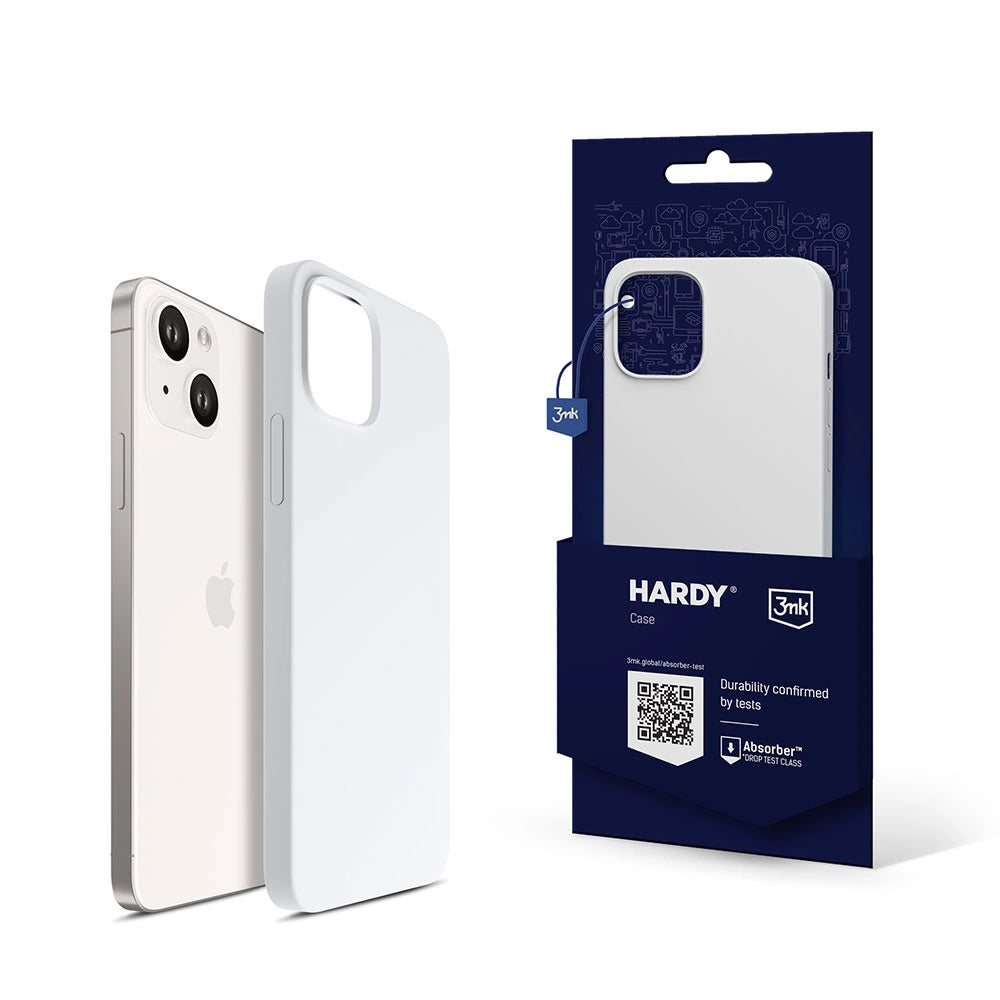 3mk Hardy Silicone MagCase for iPhone 14 Plus - White_0