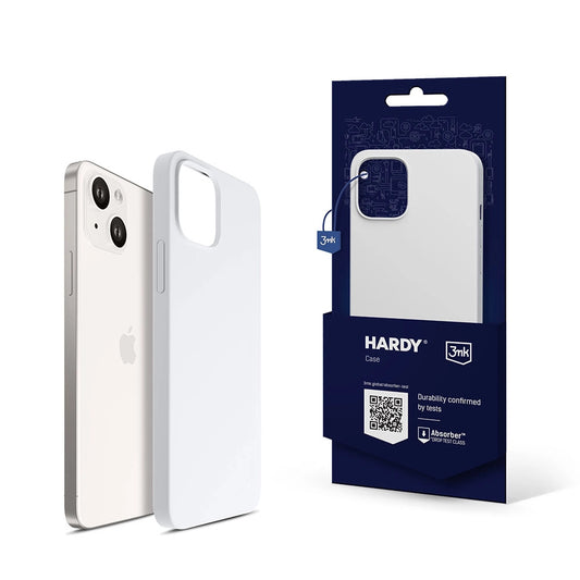 3mk Hardy Silicone MagCase for iPhone 14 Plus - White_0