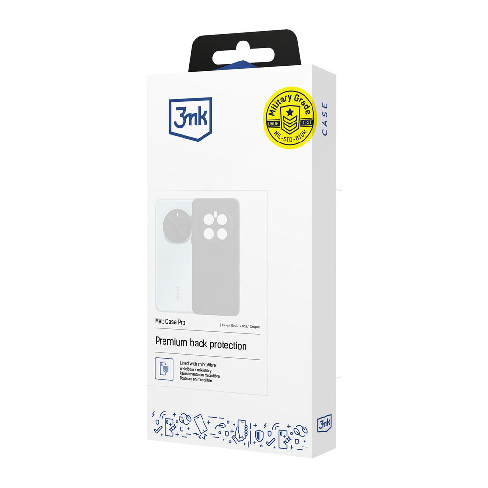 3mk Matt Case Pro for Apple iPhone SE 2022 - matte black_4