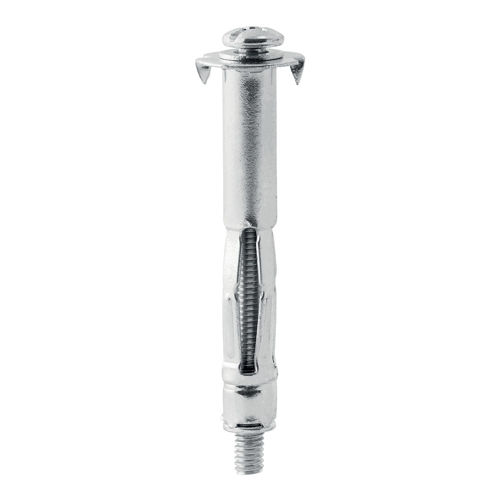 BlÃ­ster 10 unidades bucha de expansÃ£o metÃ¡lica Ã¸8x46 parafuso m4x45 5001547 rapid_0