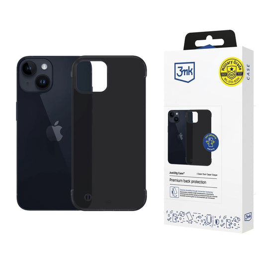 3mk Just20g Matt Case for Apple iPhone 14 Plus - Matte Black_0