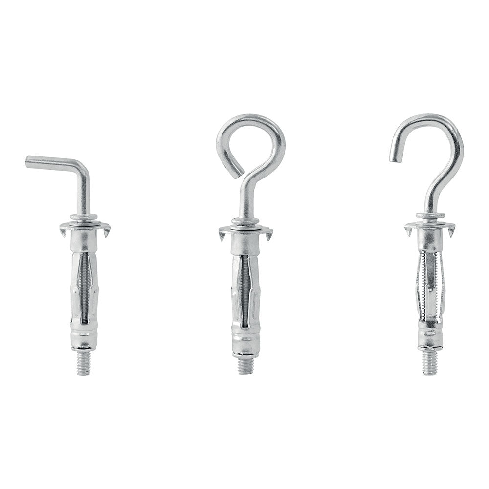 BlÃ­ster 12 unidades bucha de expansÃ£o metÃ¡lica Ã¸8x32 parafuso Ã¸4 5001556 rapid_0
