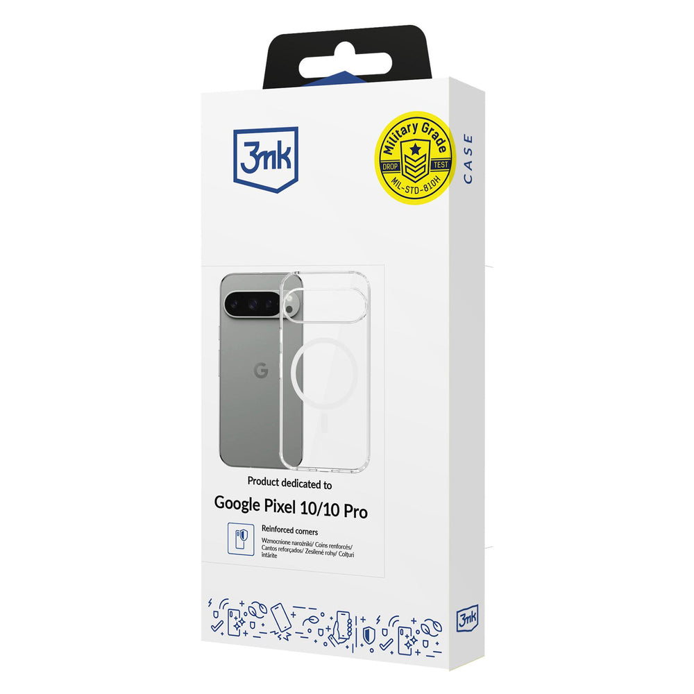 3mk Armor MagCase for Google Pixel 10 / Google Pixel 10 Pro - Transparent_1
