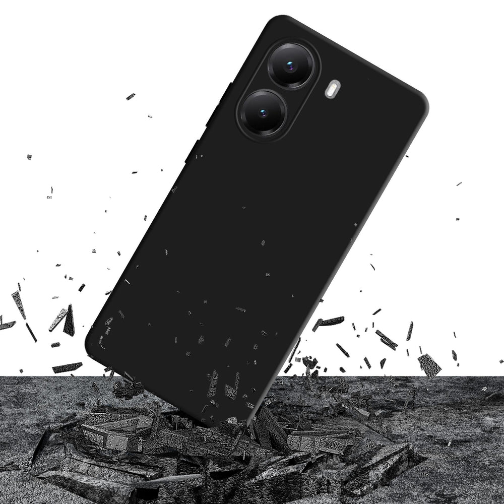3mk Matt Case Pro for Xiaomi Poco X7 Pro 5G - Matte Black_1