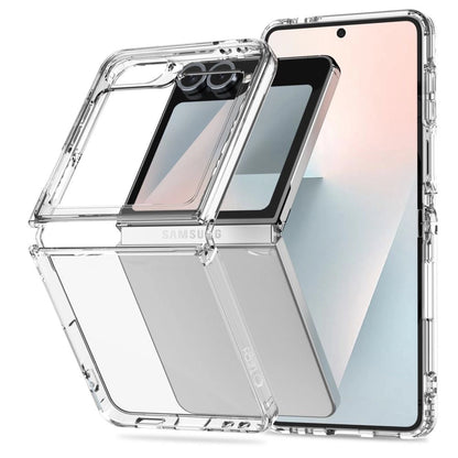 Tech-Protect FlexAir Hybrid Case for Samsung Galaxy Z Flip 6 / 7 FE - Transparent_0