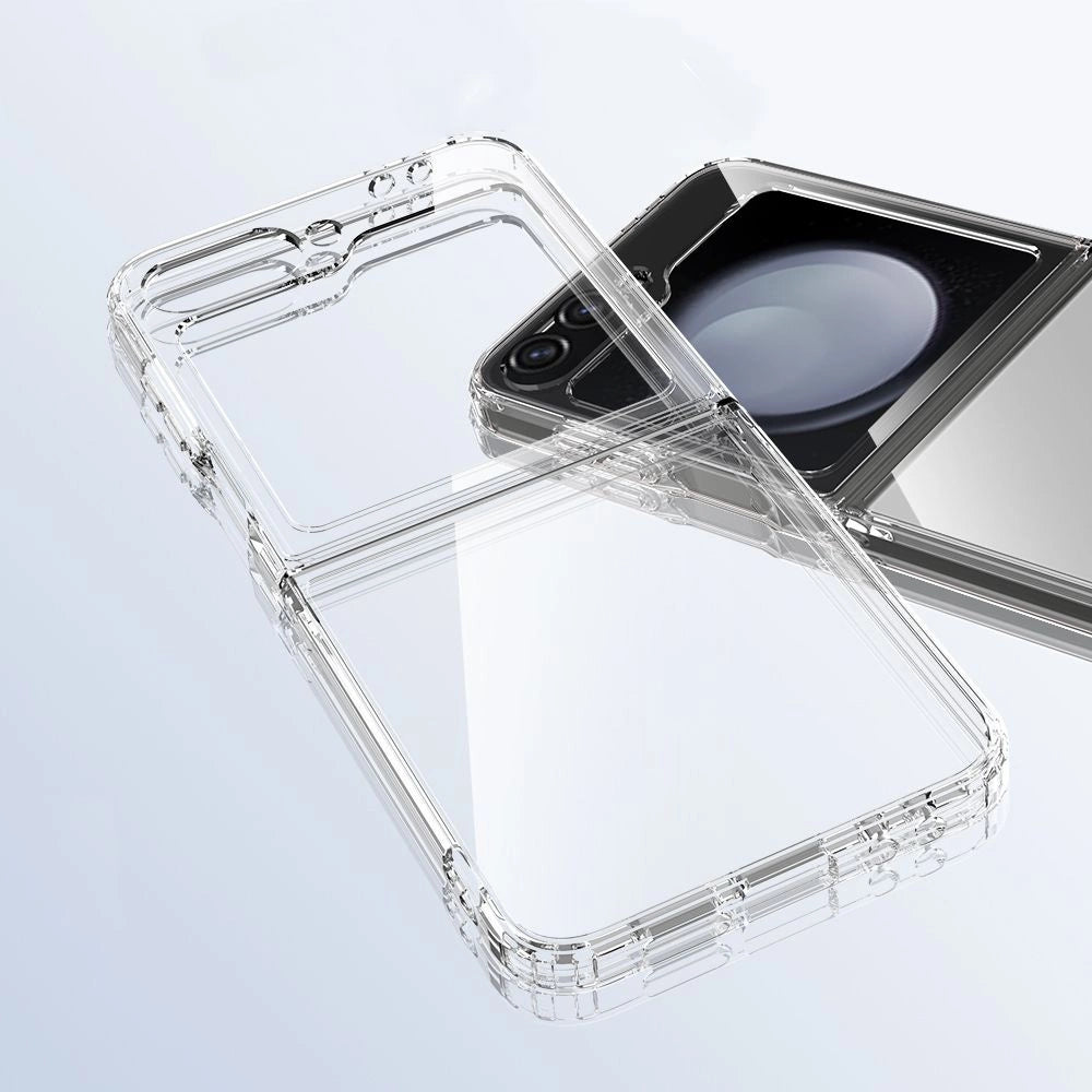 Tech-Protect FlexAir Hybrid Case for Samsung Galaxy Z Flip 6 / 7 FE - Transparent_1