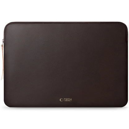 Tech-Protect Fleece Laptop Bag 13-14" - Brown_0
