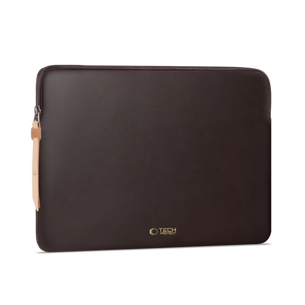 Tech-Protect Fleece Laptop Bag 13-14" - Brown_1