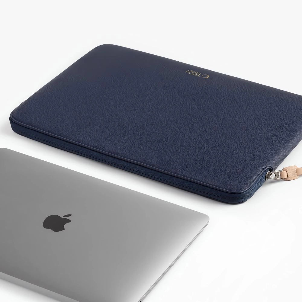 Tech-Protect Fleece Laptop Bag 13-14" - Blue_3
