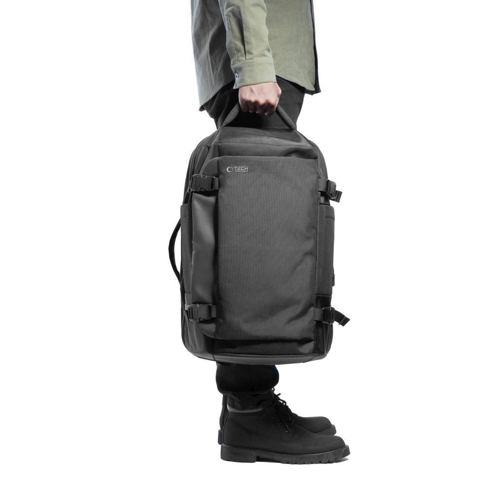 Tech-Protect Defender S40 Backpack for Ryanair &amp; Wizzar, 20L Laptop - Black_10