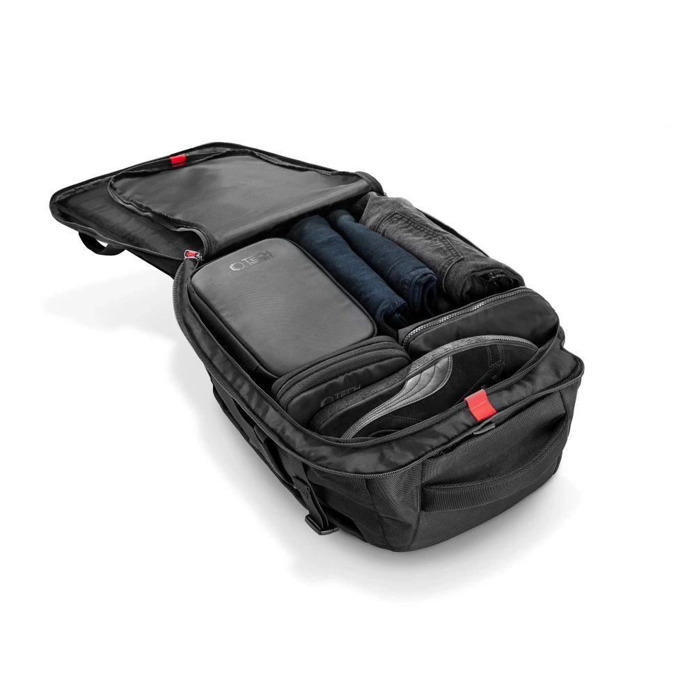Tech-Protect Defender S40 Backpack for Ryanair &amp; Wizzar, 20L Laptop - Black_3
