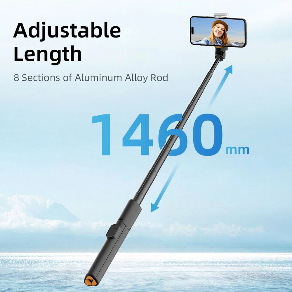 Selfie Stick Tech-Protect L09S with Tripod - Black_5