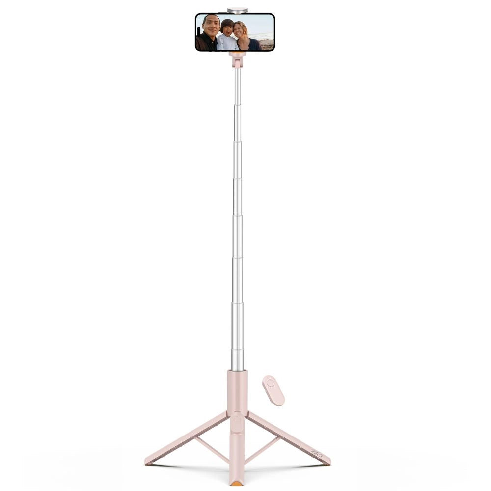 Selfie Stick Tech-Protect L09S with Tripod - Pink_1