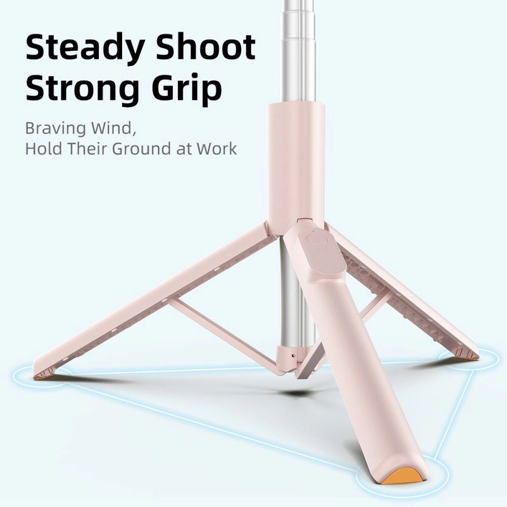 Selfie Stick Tech-Protect L09S with Tripod - Pink_8