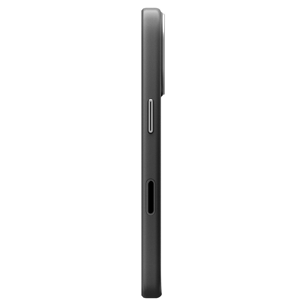 Spigen Enzo Aramid &quot;T&quot; MagSafe case for iPhone 17 - black and silver_3