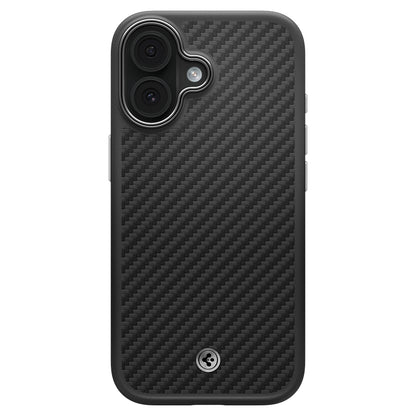 Spigen Enzo Aramid &quot;T&quot; MagSafe case for iPhone 17 - black and silver_6