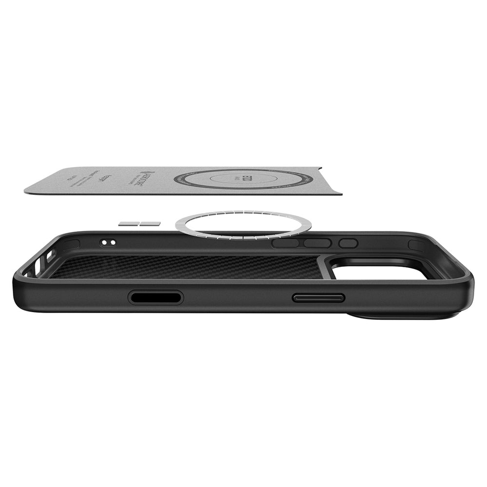 Spigen Enzo Aramid &quot;T&quot; MagSafe case for iPhone 17 Pro - black_7