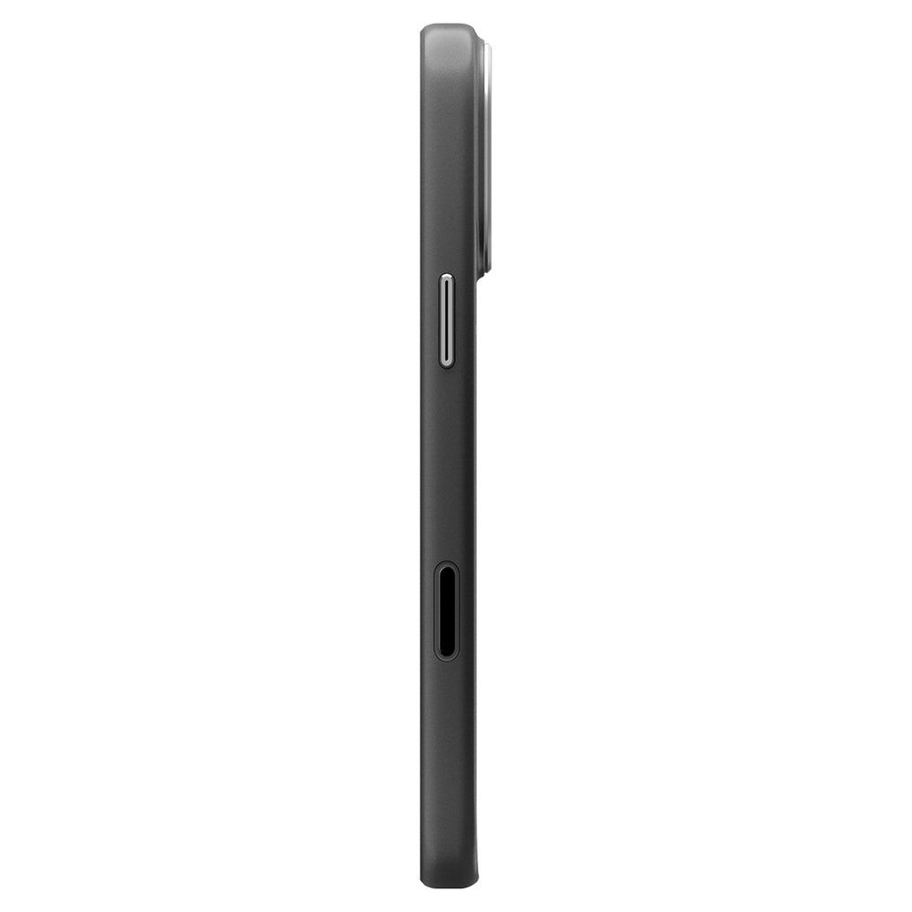 Spigen Enzo Aramid &quot;T&quot; MagSafe Case for iPhone 17 Pro - Black and Silver_4