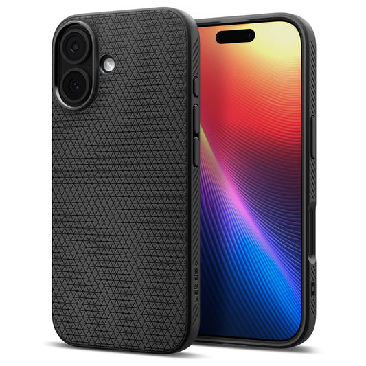Spigen Liquid Air Case for iPhone 17 - Matte Black_0