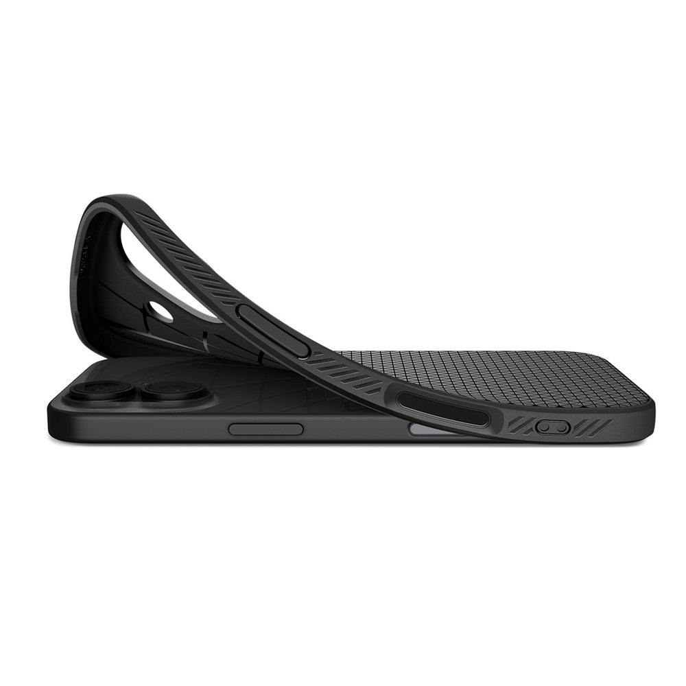 Spigen Liquid Air Case for iPhone 17 - Matte Black_7