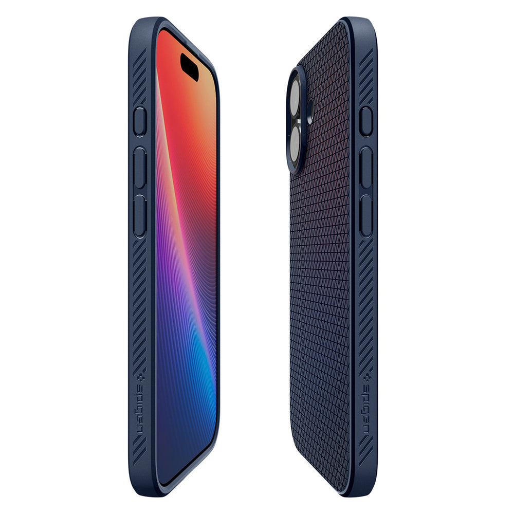 Spigen Liquid Air Case for iPhone 17 - Blue_6
