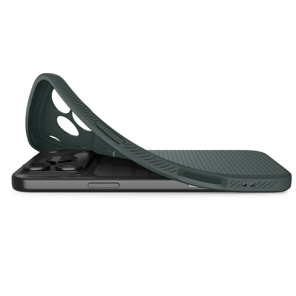 Spigen Liquid Air Case for iPhone 17 Pro Max - Green_7