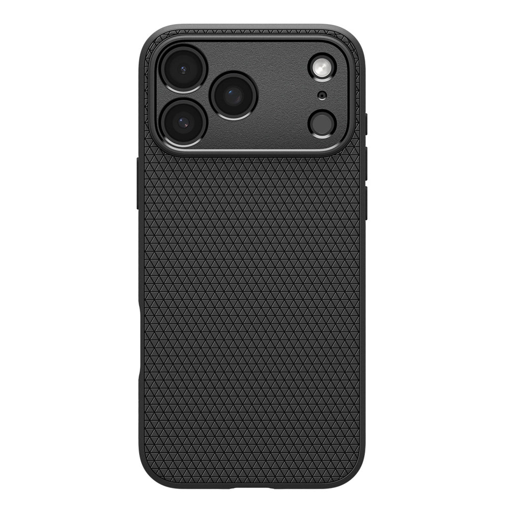 Spigen Liquid Air Case for iPhone 17 Pro Max - Matte Black_1