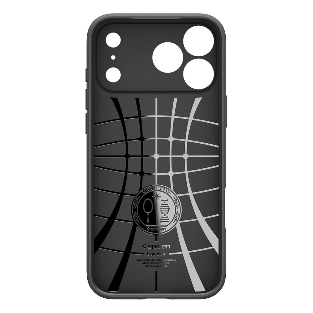 Spigen Liquid Air Case for iPhone 17 Pro Max - Matte Black_2