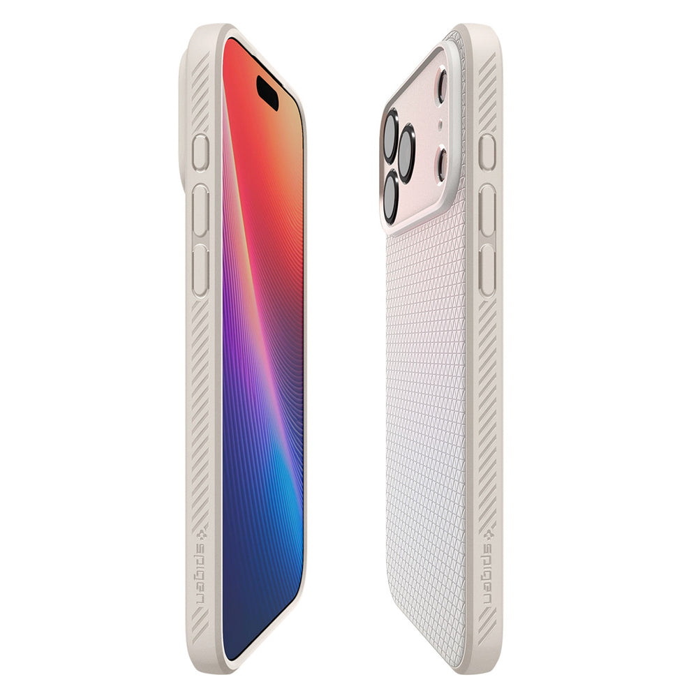 Spigen Liquid Air Case for iPhone 17 Pro Max - Titanium_6