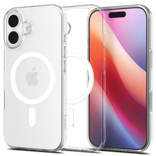 Spigen Liquid Crystal MagSafe Case for iPhone 17 - Clear and White_0