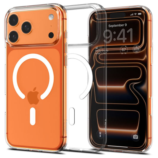 Spigen Liquid Crystal MagSafe Case for iPhone 17 Pro - Clear and White_0