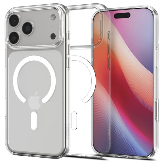 Spigen Liquid Crystal MagSafe Case for iPhone 17 Pro Max - Clear and White_0